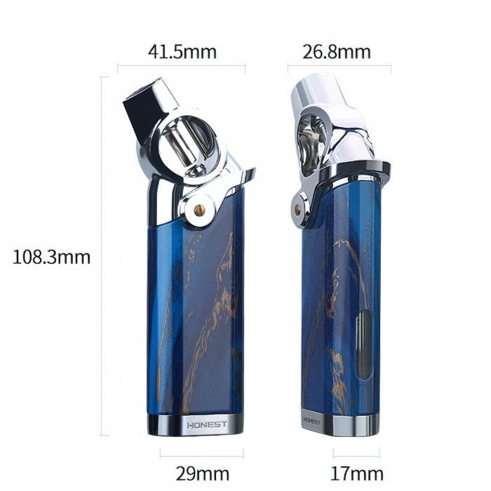Honest Butane Jet Flame Gas Lighter