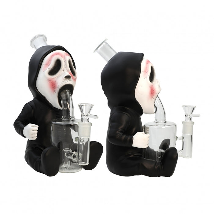 Silicone Death Ghost Baby Water Pipe 25cm – Horror Collectible Design
