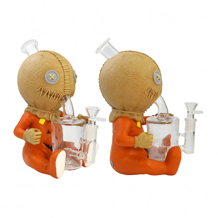 Silicone Pumpkin Ghost Baby Water Pipe 25cm – Halloween Collectible