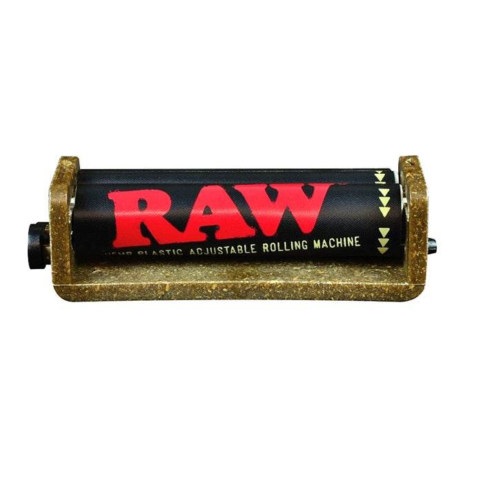 RAW Organic Plastic Two-Way Adjustable 70mm Rolling Machine - Bong Empire