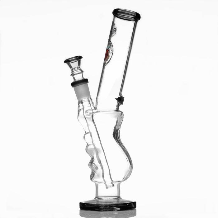 Agung Angry Bull Gripper Glass Bong 29cm Black - Bong Empire