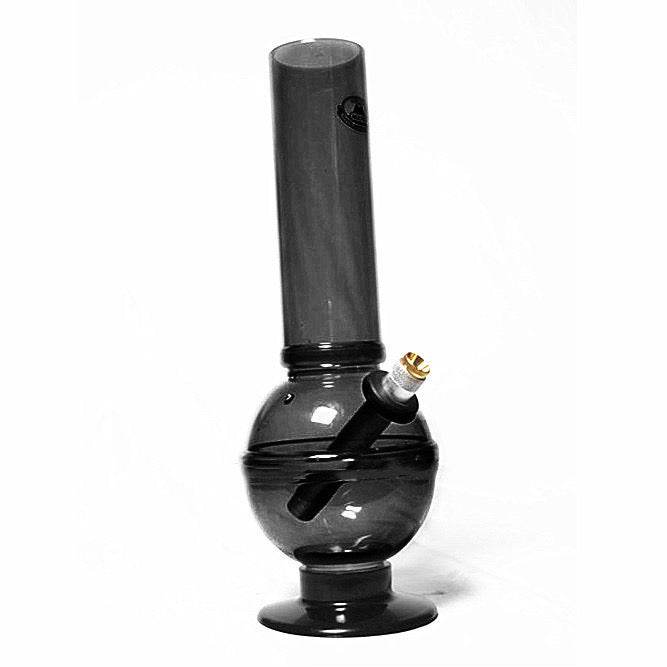Agung Classic Bubble Acrylic Bong 28cm Black - Bong Empire