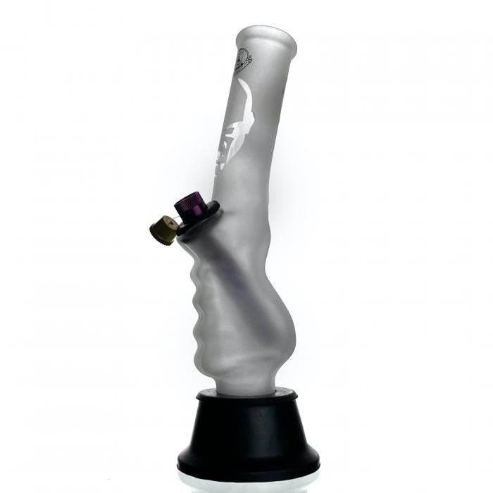 Agung Frosted Gripper Glass Bong 24cm