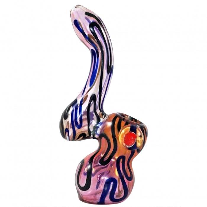 Agung Glass Pipe Era Bubbler 17cm - Bong Empire