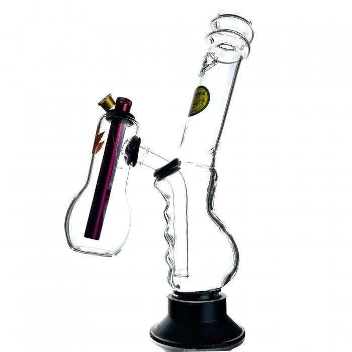 Agung Gripper Double Chamber Glass Bong 33cm