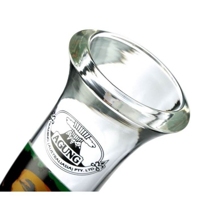 Agung Rasta Bob Marley Glass Bong 24cm