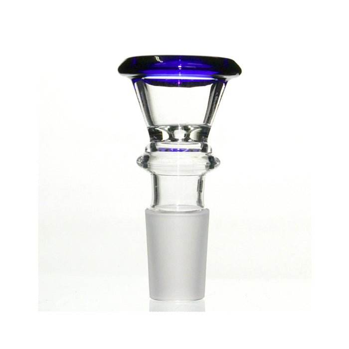 Agung Small Glass Cone Piece 14mm Blue - Bong Empire