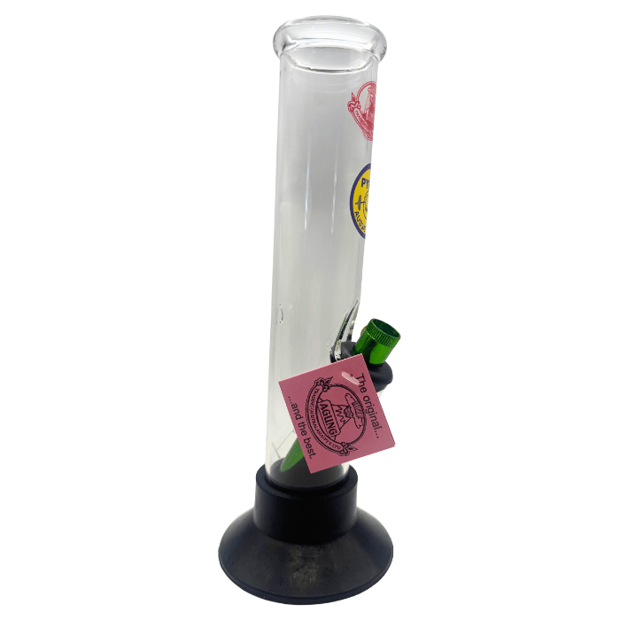 Agung Straight Tube Glass Bong 24cm - Bong Empire