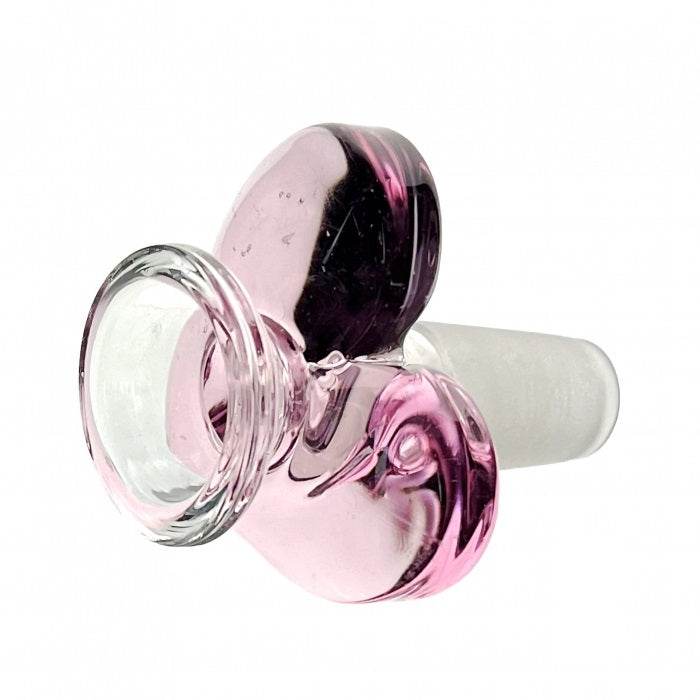 WEGE Pink Love Heart Glass Cone Piece 14mm - Bong Empire