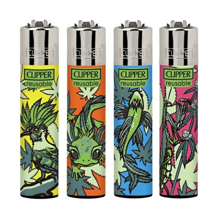 Clipper Animals Refillable Gas Lighter - Bong Empire