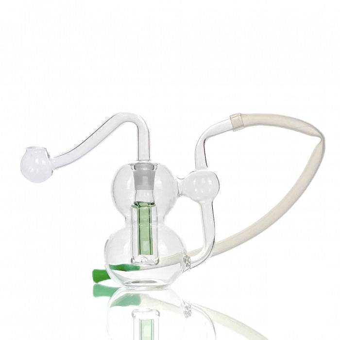 Glass Percolator Water Pipe 10cm - Bong Empire