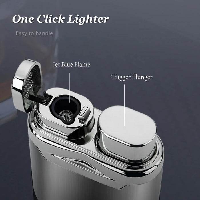 Honest Torch Butane Shaver Windproof Jet Lighter - Bong Empire