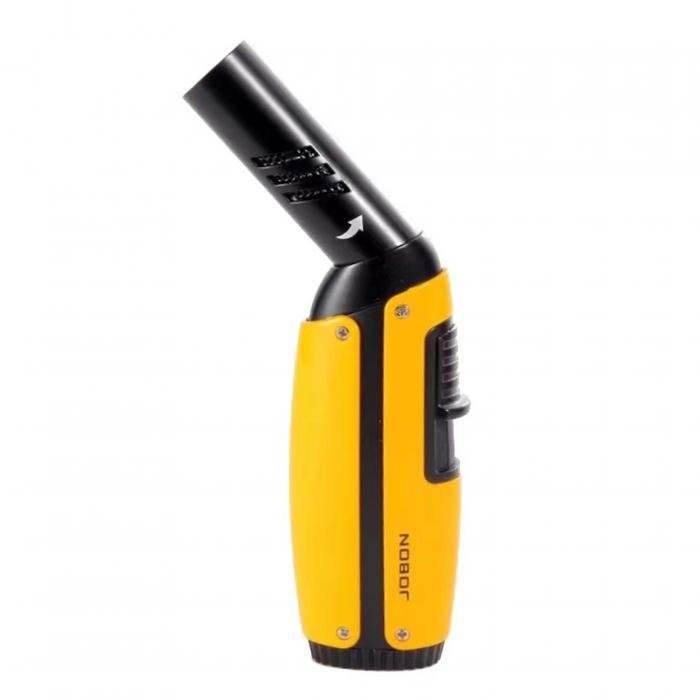 Jobon Adjustable Nozzle Jet Torch Lighter Yellow