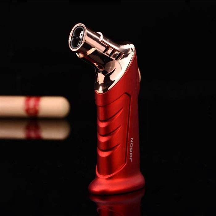 JOBON Double Jet Flame Lighter Red