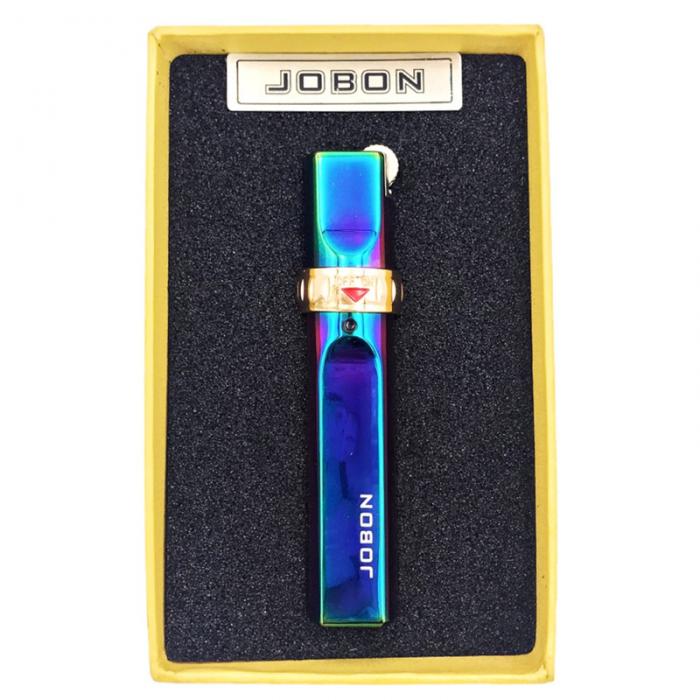 JOBON Flint Slim Jet Lighter Rainbow