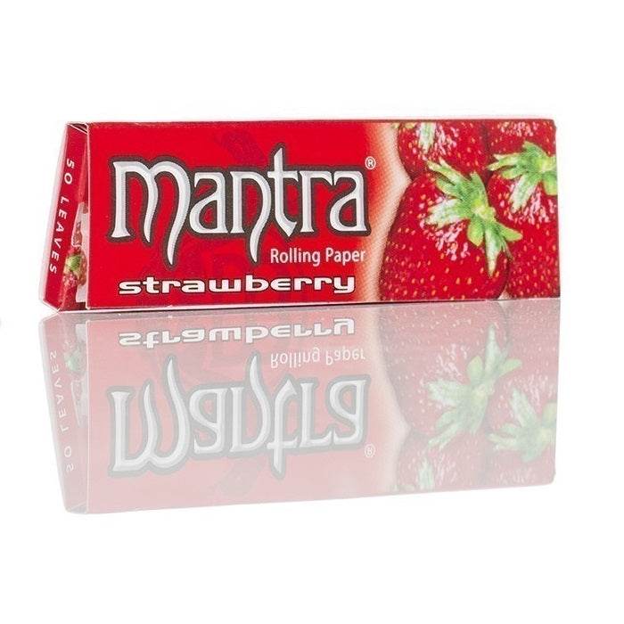 Mantra 1.25 Strawberry Flavoured Rolling Papers - Bong Empire