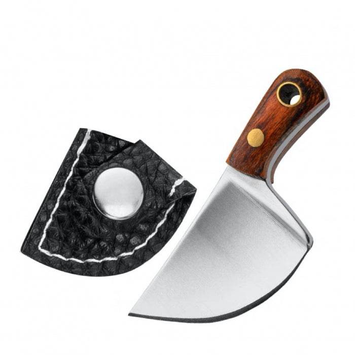 Stainless Steel Mini Knife With Sheath Keychain Set O - Bong Empire