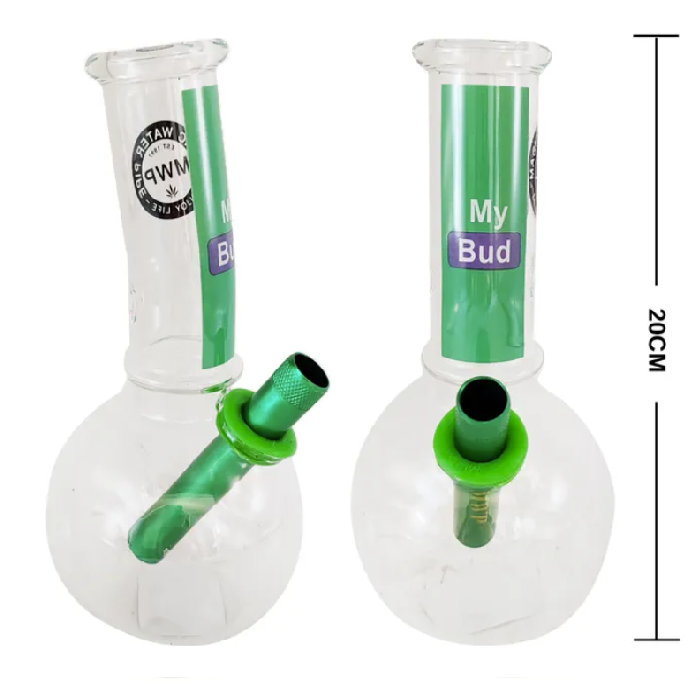 MWP Small Bubble Glass Bong 20cm