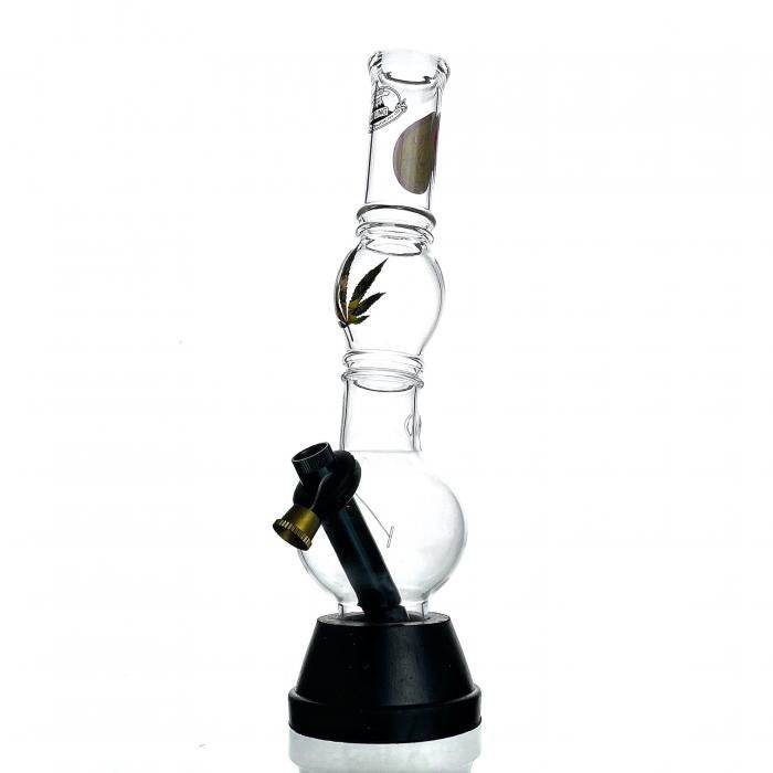 Agung Skinny Bubbles Glass Bong 27cm