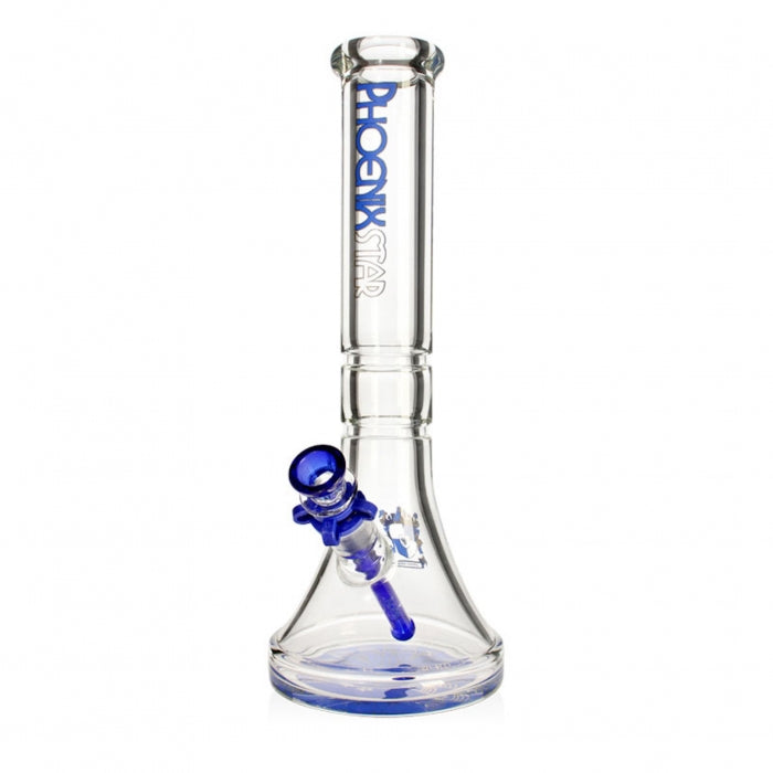 Phoenix Star 9mm Extra Thick Beaker Glass Bong 36cm