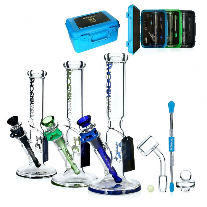 Phoenix Star Dual-Use Bong & Dab Starter Kit 25cm