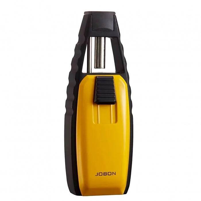 Jobon Brand Butane Gas Lighter Blue Flame Turbo Torch Jet Cigar Lighter Gold yellow