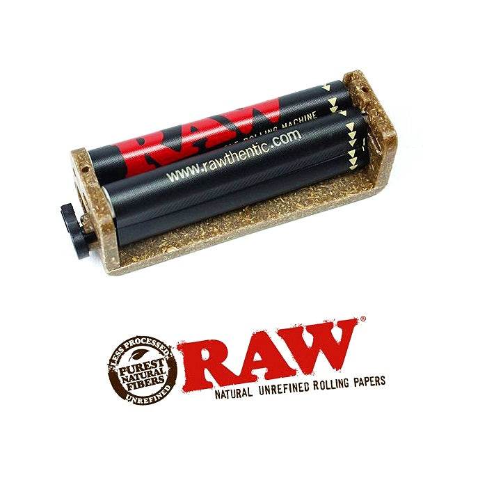 RAW Organic Plastic Two - Way Adjustable 70mm Rolling Machine - Bong Empire
