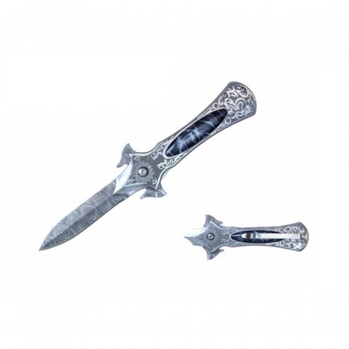 Buckshot Fantasy Folding Knife 13cm - Bong Empire