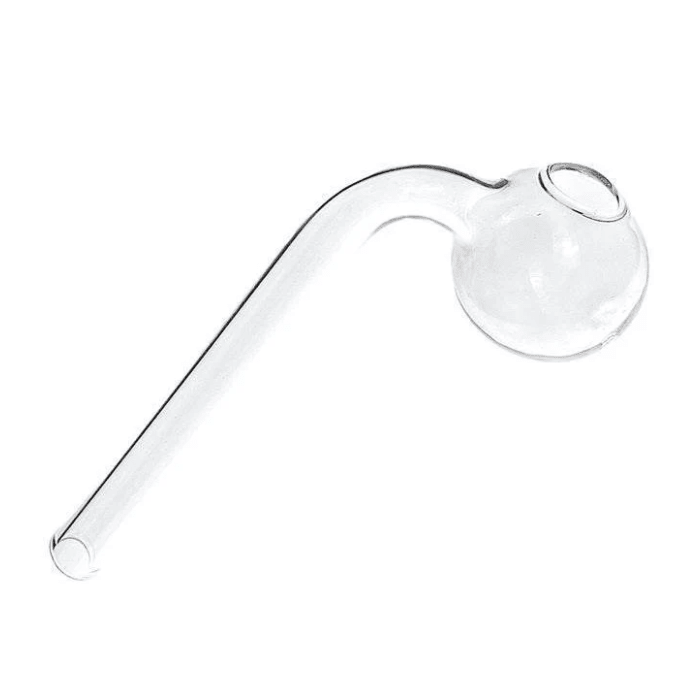 Vertical Curved Glass Pipe 11cm