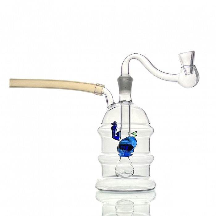 Water Jug Glass Bubbler Water Pipe - Bong Empire