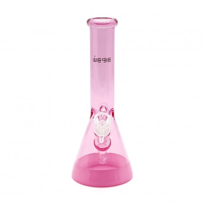WEGE Ice Catcher Beaker Glass Bong 26cm Pink - Bong Empire
