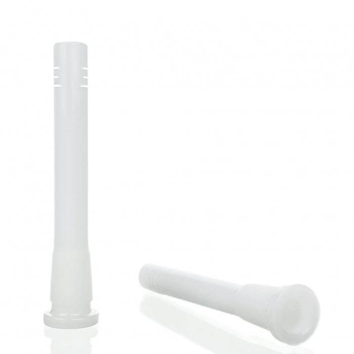 WEGE Full Colour Glass Stem 12cm White - Bong Empire