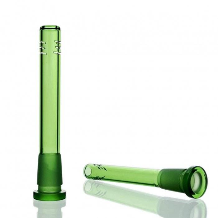 WEGE Full Colour Glass Stem 12cm Green - Bong Empire