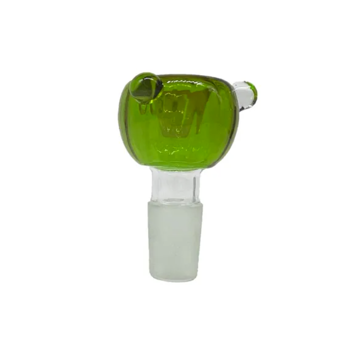 19mm Glass Cone Piece Green