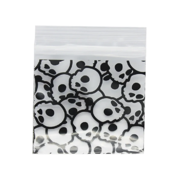 2020 Skull Apple Bags 100 Pack 50x50mm