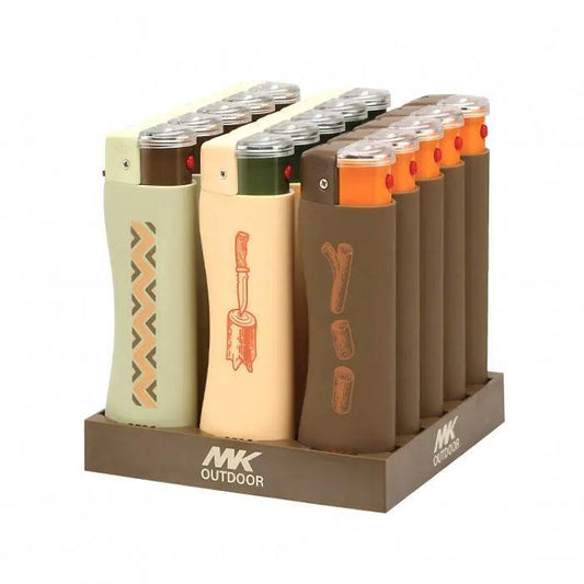 3 in 1 Large MK Outdoor LED Torch Bottle Opener Refillable Gas Lighter