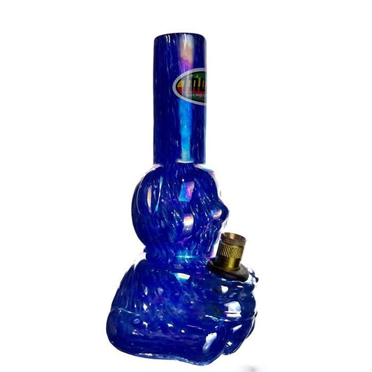 3G Bear Rainbow Glass Bong 21cm - Bong Empire