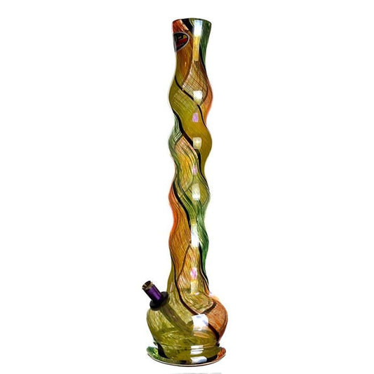 3G Colourful Multi Bubble Glass Bong 46cm - Bong Empire