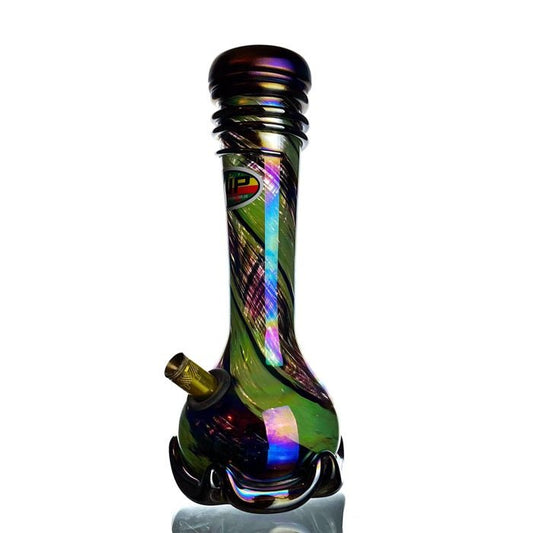 3G Multi Colour Glass Bong 26cm - Bong Empire