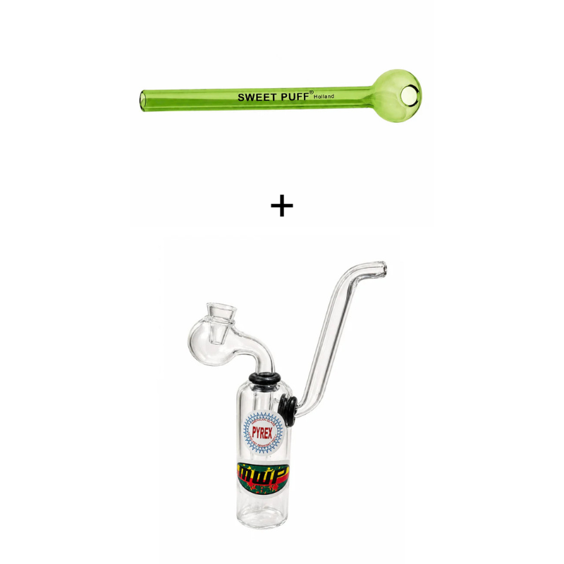 Traveller Sweet Puff Pipe & Water Pipe Bundle