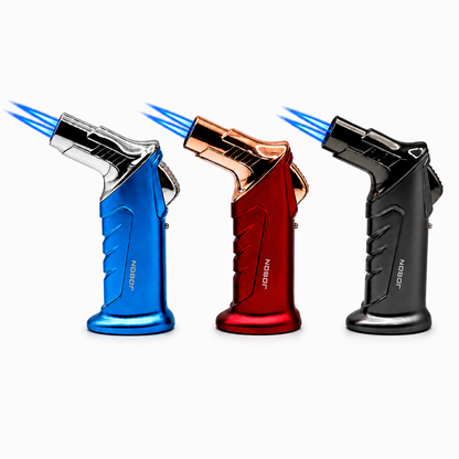 Jobon Standing Twin Jet Flame Lighter 11cm