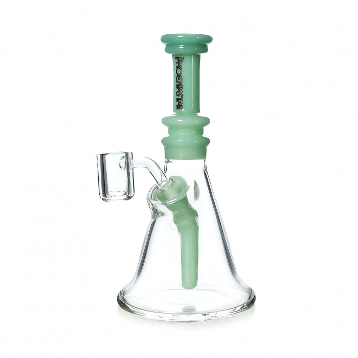 Phoenix Star Glass Dab Rig with Quartz Banger 19cm