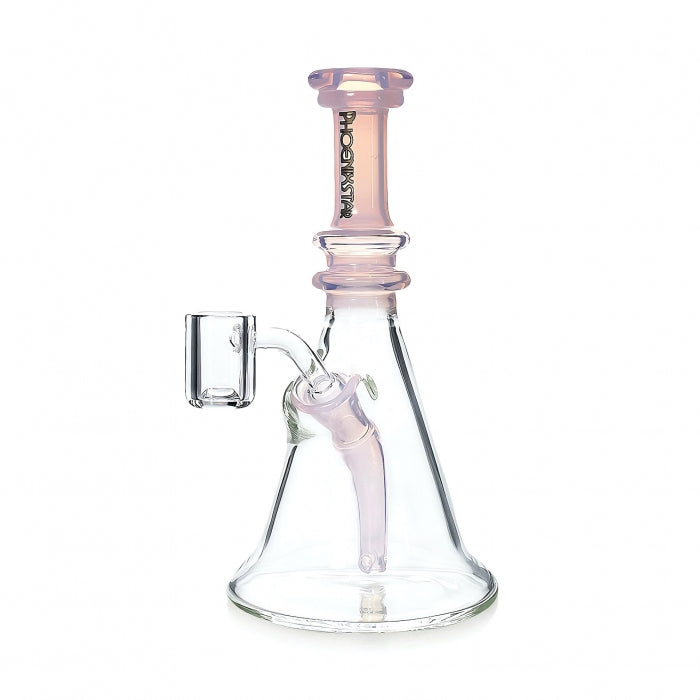 Phoenix Star Glass Dab Rig with Quartz Banger 19cm