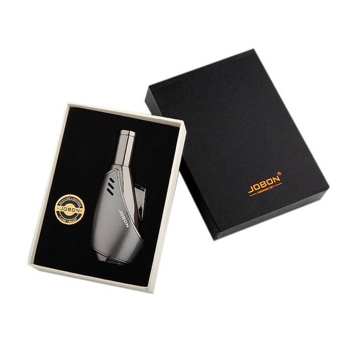 Jobon Vertical Egg Shape Jet Flame Lighter