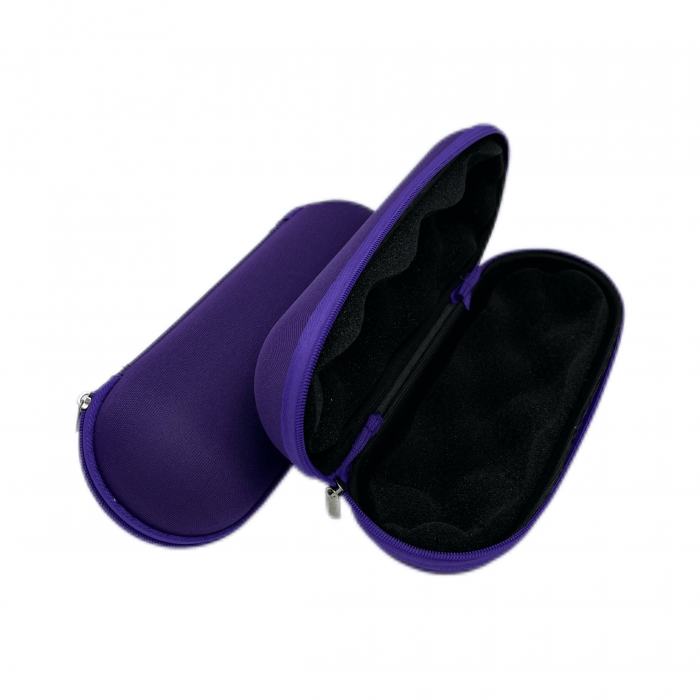 Large Sweet Puff Glass Pipe Pouch Case With Zip Lock