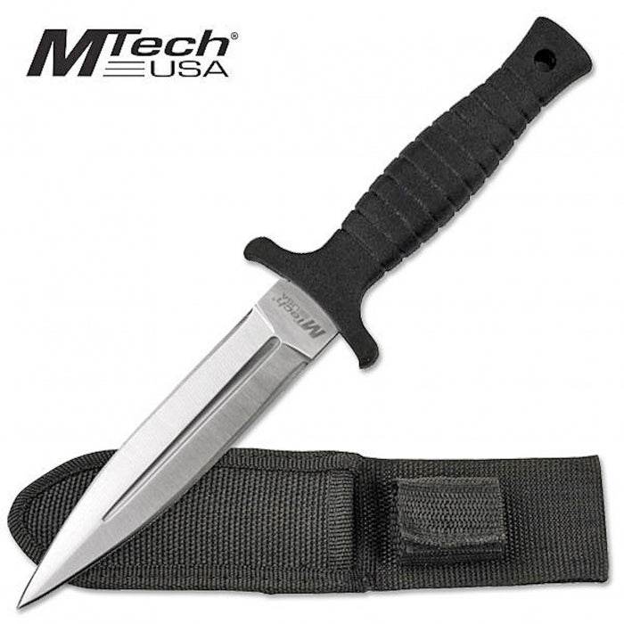 MTech Dagger Double Edged Knife Sliver 23cm - Bong Empire
