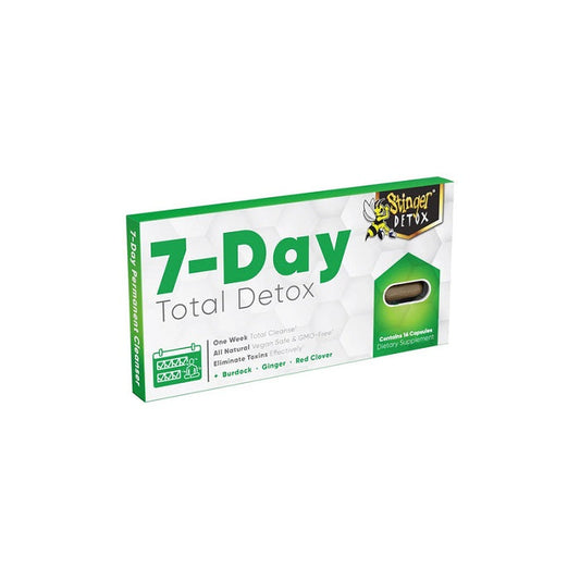 Stinger 7-Day Tablets Total Detox Permanent Cleanser