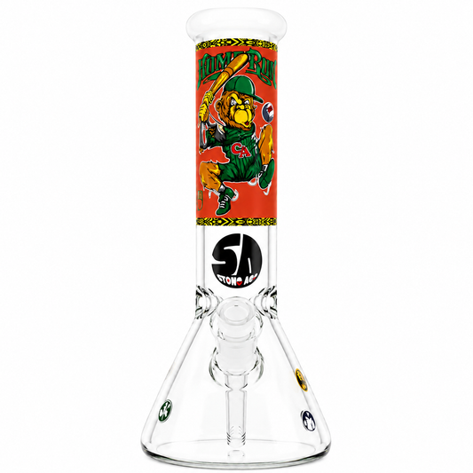 Stone Age Home Run Beaker Bong 30cm