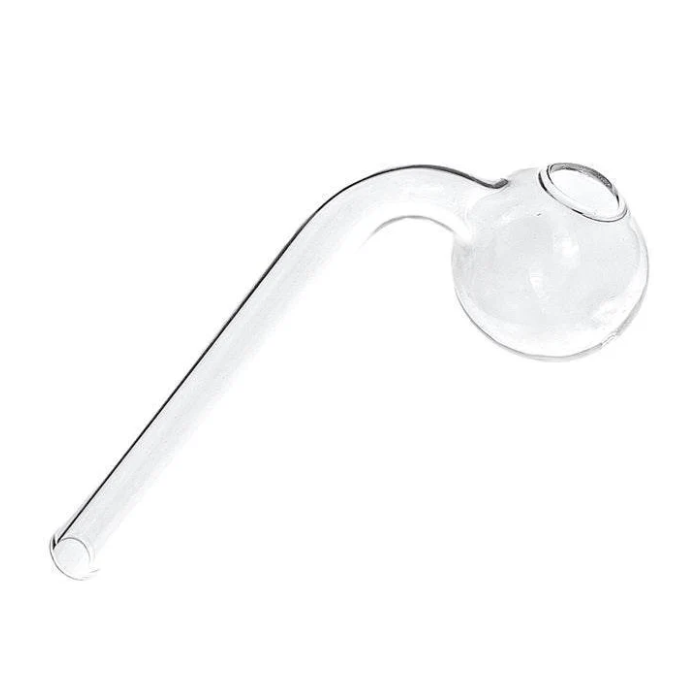 Vertical Curved Glass Pipe 11cm