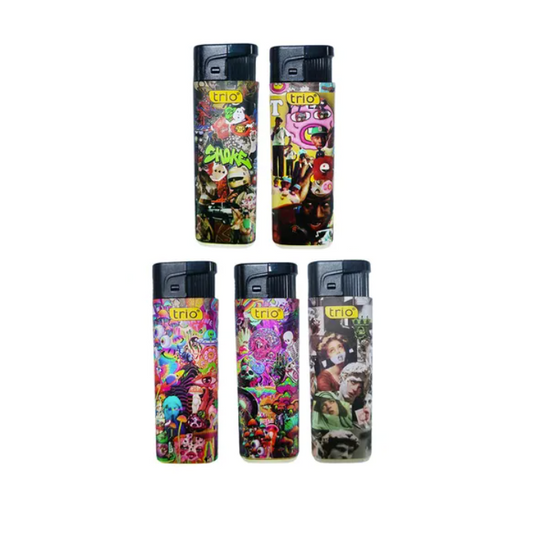 Windproof Graffiti Jet Lighter